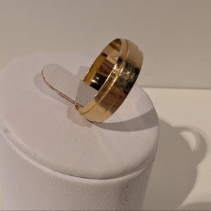 Bague en or jaune 18 carats – Taille 56