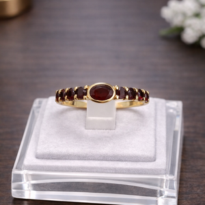 Bague en Or Jaune 18K - Taille 56 - 5.04G