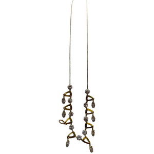 Collier Princesse en Or Jaune avec Zirconiums - 5 Grs