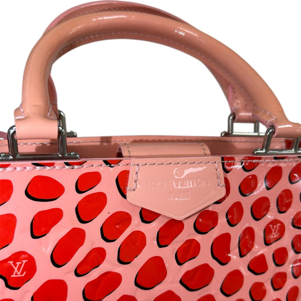 Sac Louis Vuitton Open Tote Jungle en Cuir Rose Vernis