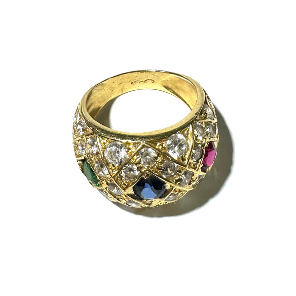 Bagues en or jaune 18 carats