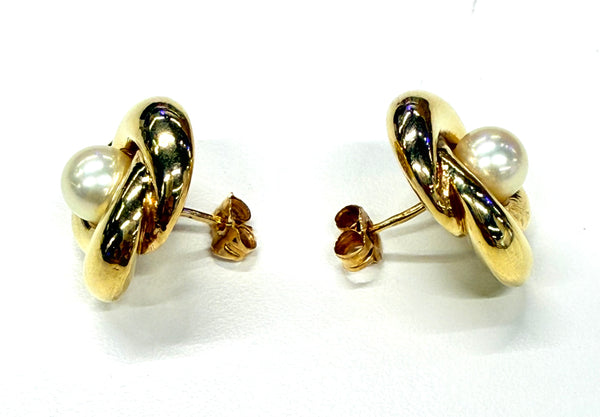 Boucles d'oreilles en  Or Jaune 18k - 4.49 grs