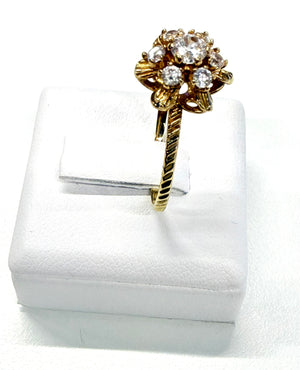 Bague Chou en Or Jaune 18K - Taille 56