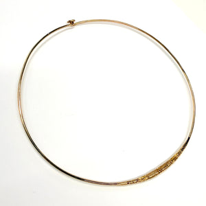 Collier Ras du Cou Or Jaune 18k 16.11 Grs