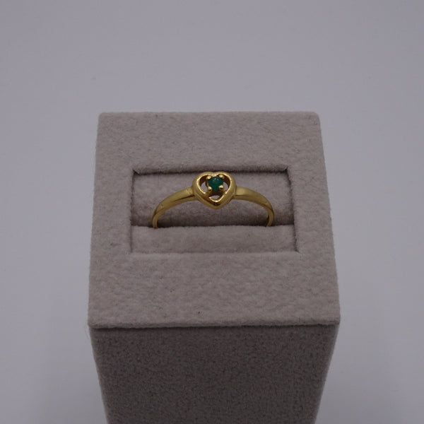 Bague en Or Jaune 18K- Taille 53