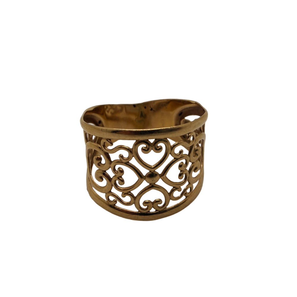 Bague en Or Jaune 18K - Taille 55