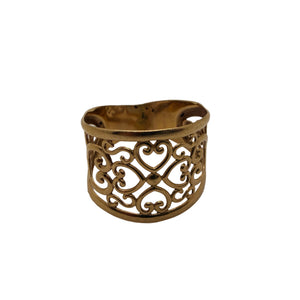 Bague en Or Jaune 18K - Taille 55