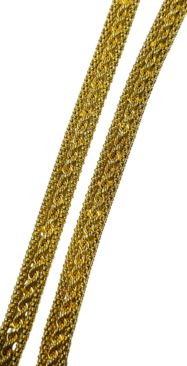 Collier Princesse en Or Jaune 18k - 12.67 G