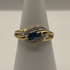 Bague en or jaune 18K - 1.55 G