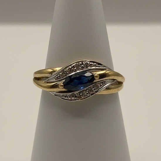 Bague en or jaune 18K - 1.55 G