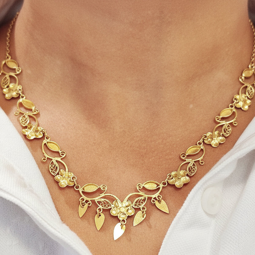 Collier Princesse Or Jaune 18k - 13.15 G