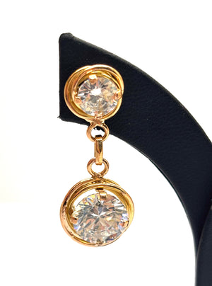 Boucles d'oreilles en Or jaune 18K - 10.73 Grs