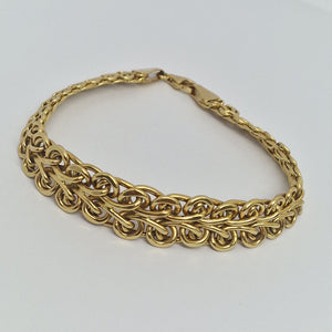 Bracelet Maillon Fantaisie en Or Jaune 18K - 14.21g