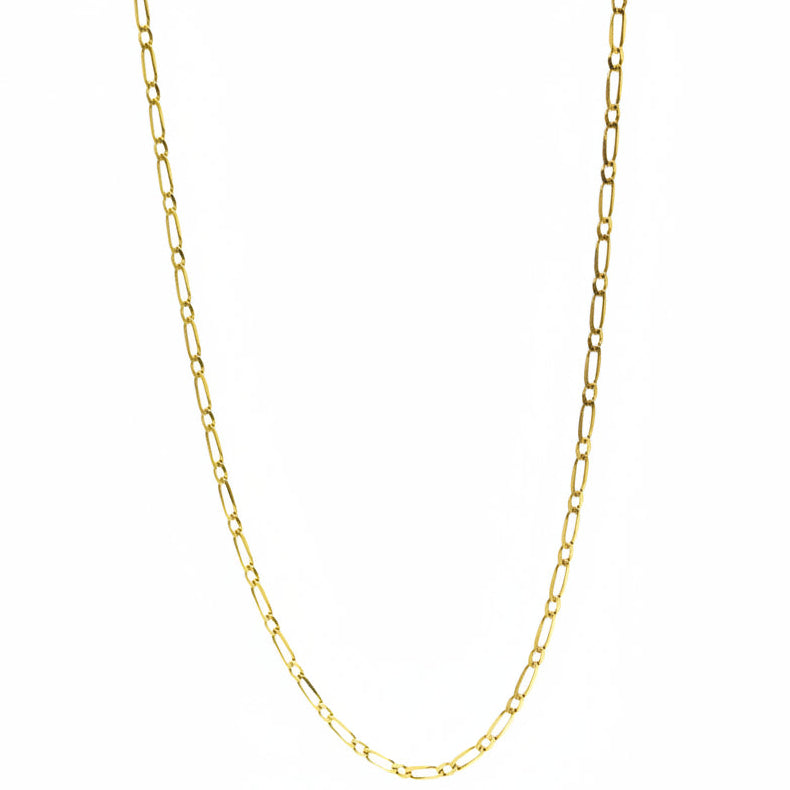 Collier Matinée Figaro Or Jaune 18K - 56 cm - 8.66gr