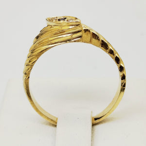 Bague en or jaune 18K Taille-54