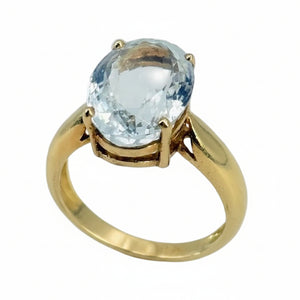 Bague en Or Jaune 18K - T53 - 4.79 Grs