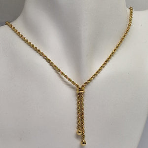 Collier Maille Torsadé Or 18K - 5.80g