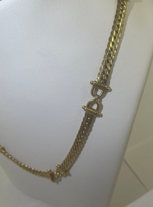 Collier Ras du Cou en Or Jaune 18K 25.39 Grs