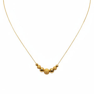 Collier en Or Jaune 18 Carats Maille Fine
