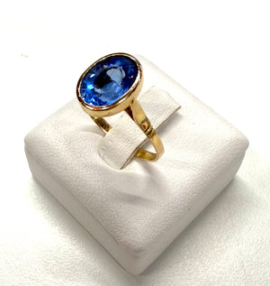 Bague en Or Jaune 18k Taille-53