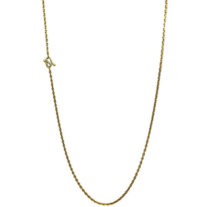 Collier Princesse en Or Jaune 18K