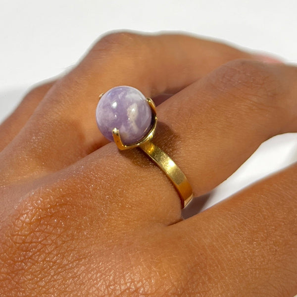 Bague en Or jaune 18K - Taille 52 - 3.74G