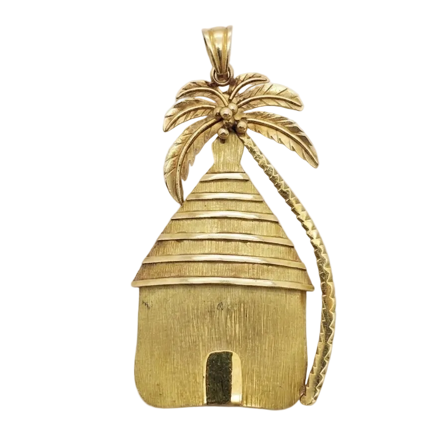 Pendentif Symbole en Or Jaune 18K - 11.19 G