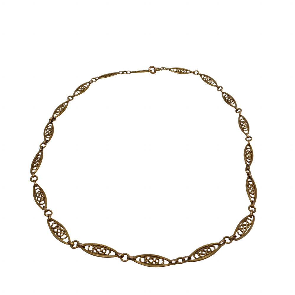 Collier en Or Jaune 18 Carats Poids-10.89 Grs