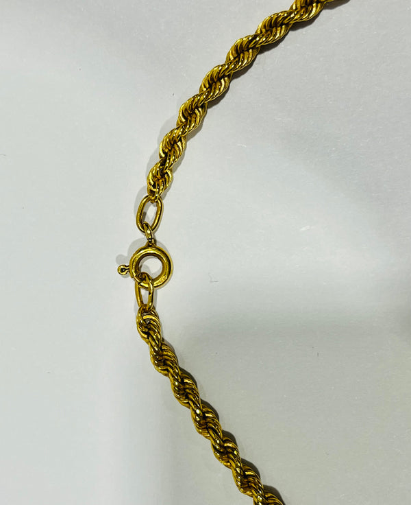 Collier en or jaune 18 K - 5.14 G