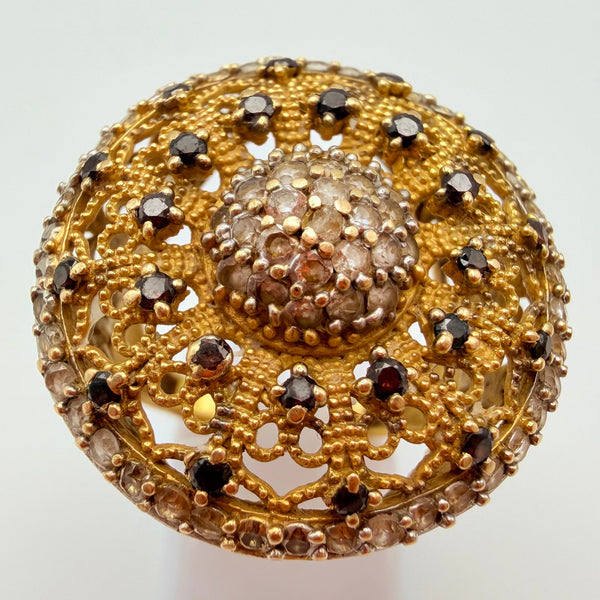 Bagues en or jaune 18K - Taille 54  8.97 Grs