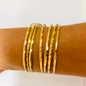 Bracelet Jonc en Or Jaune 18 Carats - 47.08 Grs