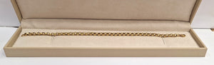 Bracelet Maille Jaseron Or Jaune 18 carats 3.92 Grs