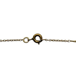 Collier Princesse en Or Jaune avec Perles Fantaisie 18k