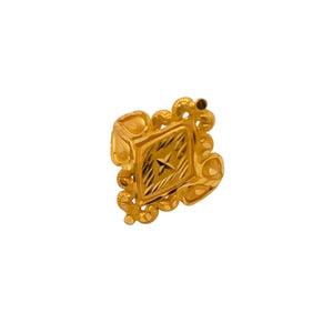 Bague Ancienne en Or Jaune 21 carats