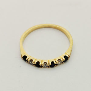 Bague en Or jaune - Taille 53 - 1.76G