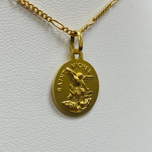 Pendentif Symbole Or Jaune 18k Saint Michel