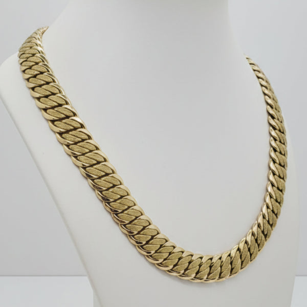 Collier Ras du Cou Or Jaune 18 K - 52 G
