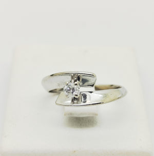 Bague en Or Blanc - Taille 47 - 2.01 Grs