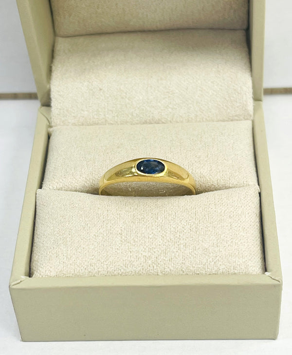 Bague en Or Jaune 18K Taille-52