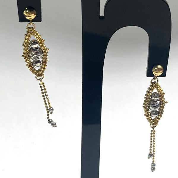 Boucles d'oreilles Or 18k Clou - 3.81gr