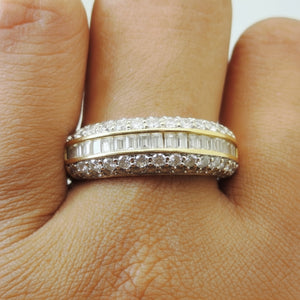 Bague en Or Jaune 18 K - 5.94 G