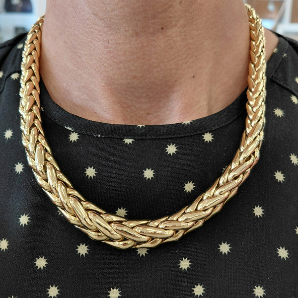 Collier Princesse en Or Jaune 18K 109.23 Grs