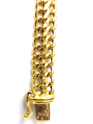 Bracelet Fantaisie en Or Jaune 18 Carats - 7.94 Grs