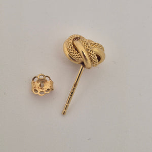 Boucles d'oreilles Nœud Algérien Or Jaune 18k - 1.20 Grs