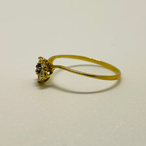 Bague Or Jaune 18K Taille-55.5