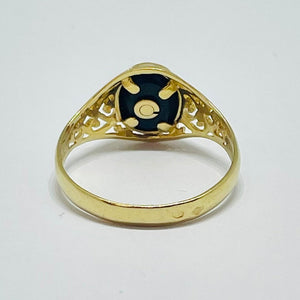 Chevalière en Or jaune 18K - Taille 51 - 2.07g