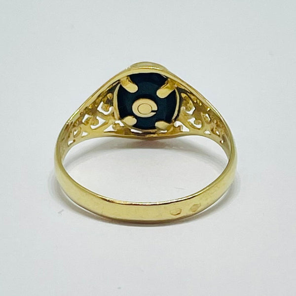 Chevalière en Or jaune 18K - Taille 51 - 2.07g