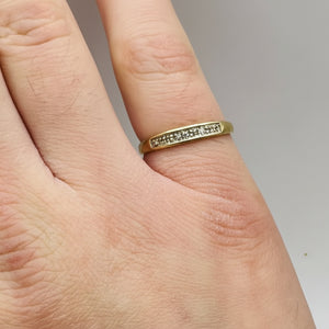 Bague en Or Jaune  18K - Taille 56.5