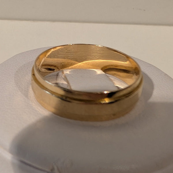 Bague en or jaune 18 carats – Taille 56