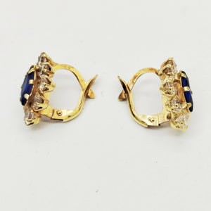Boucles d'oreilles en Or Jaune 18 K - 3.45 G